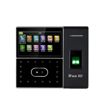 

ZK Facial Recognition & Fingrprint Time Attendance Facial + Finger TCP/IP Fingerprint Time Clock Access Control Iface302