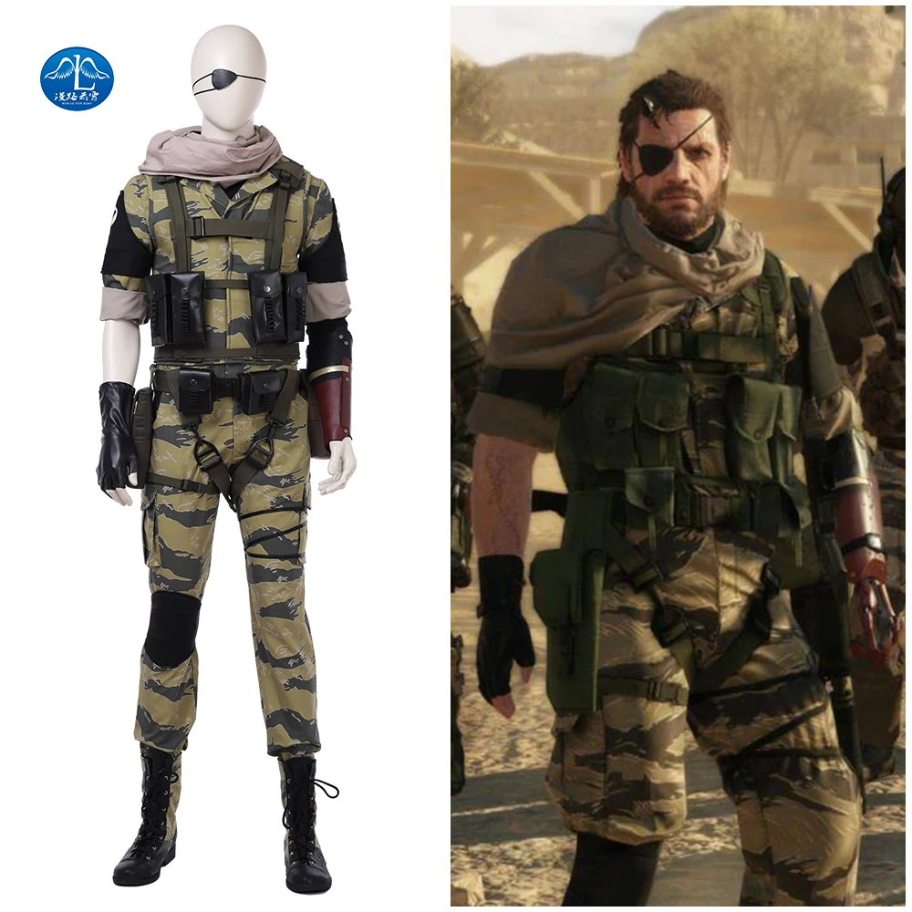 Manluyunxiao Nieuwe Game Cosplay Metal Gear Snake Cosplay Kostuum Halloween Kostuum Voor Mannen Game Pak Volledige Set Custom Made Manluyunxiao Nieuwe Game Cosplay Metal Gear Snake Cosplay Kostuum Halloween Kostuum Voor Mannen Game Pak Volledige Set Custom Made