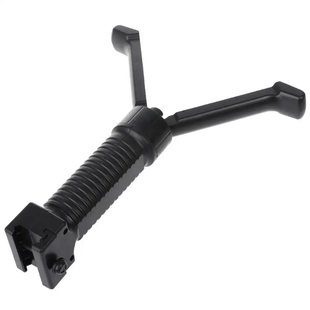 التكتيكية بندقية قبضة حامل العمودي Foregrip العسكرية قضية Bipod ل Picatinny ويفر السكك الحديدية
