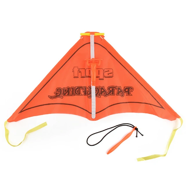Hand Launch Throw Paragliding Kite With Slingshot Flying Glider Plane Model Outdoor Educational
