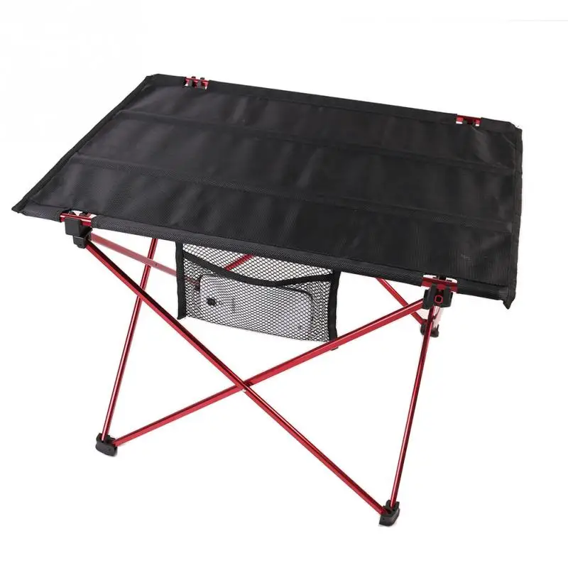 1 PC Portable Aluminum Roll Up Folding Table Outdoor Camping Picnic