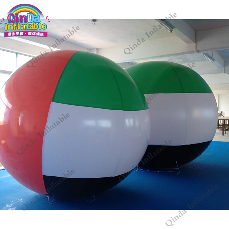 2 pieces inflatable helium balloons for party,customized logo 2m
