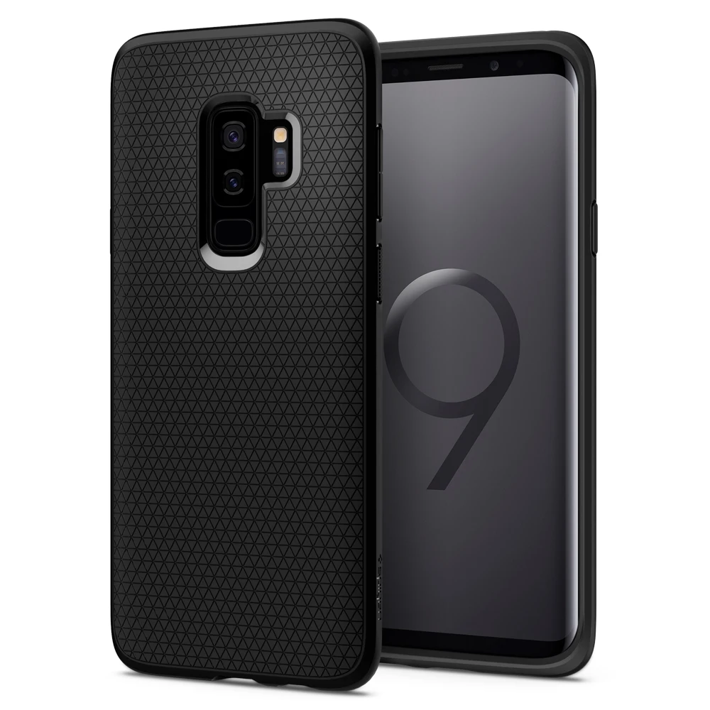 100% оригинальный защитный чехол Spigen Liquid Air для Samsung Galaxy S9 Plus (большой размер 6 2