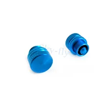 2pcs/pack Aluminum Fuel Plug Dot with Fuel Filler Nozzle for RC Fuel Line System Blue Color Drone Fuel Tank Parts radiomaster tx16s hall sensor gimbals 2 4g 16ch multi protocol rf system opentx transmitter with tbs micro tx v2 for rc drone