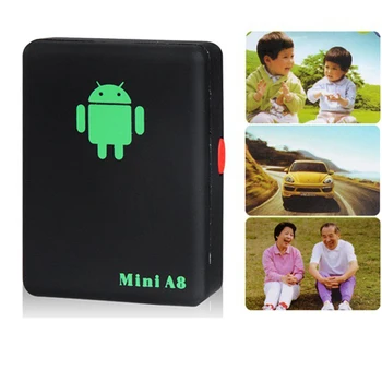 

10Pcs/Lot Vehicle A8 Realtime GSM/GPRS/GPS Tracker Tracking Device Car Global Locator (Color: Black)