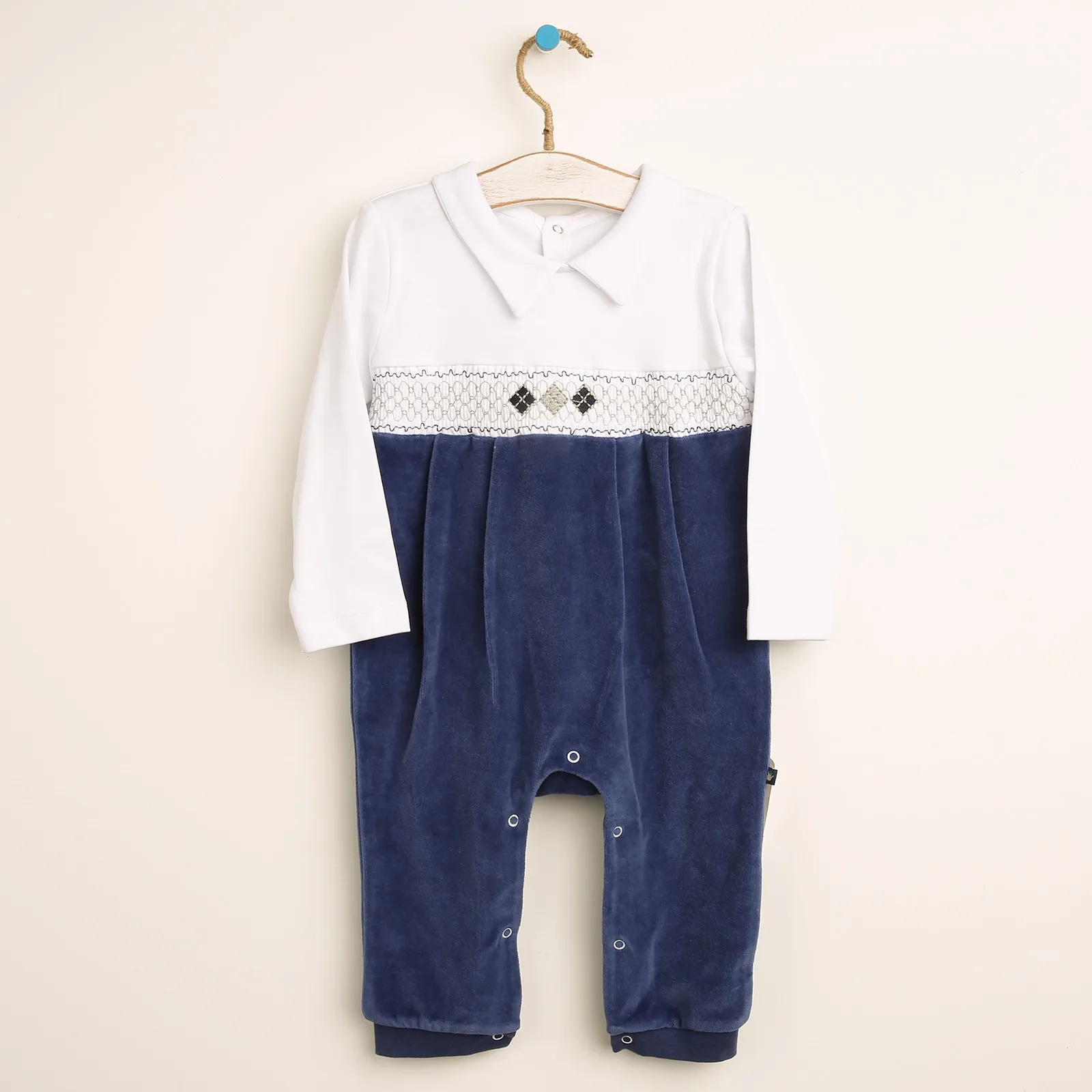 

ebebek For My Baby Maris Neck Rib Boy Romper