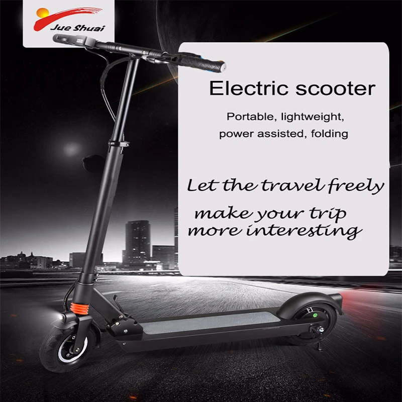 Cheap 350W 8inch 36V 48V Off Road Electric Scooter Adulto Powerful Hoverboard Electric Skateboard CE Ruimas Foldable Lithium Battery 2