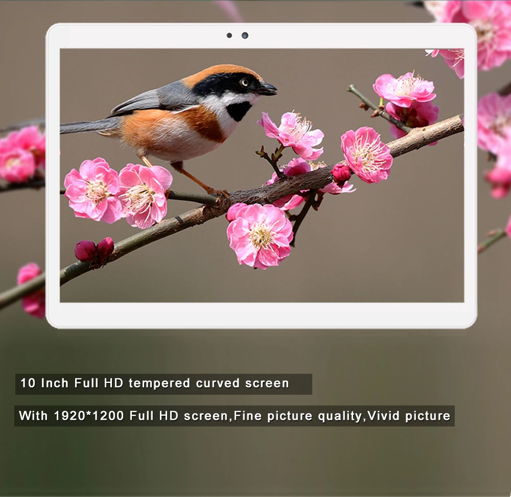 4 аппарат не привязан к оператору сотовой связи 10-дюймовый планшетный ПК с системой андроида и 8,0 10 core 6 ГБ + 64 ГБ 1920*1200 ips закаленное стекло для