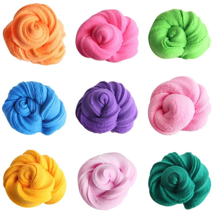 

Kocozo Slime Modeling Clay Toy 24 Colors 50G/Bag Soft Fimo Polymer Clay DIY Educational Toys For Children Fluffy Slime Oyuncak