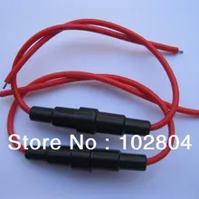 20 шт. 5x20 мм Держатель предохранителя в линии винт Тип с Провода