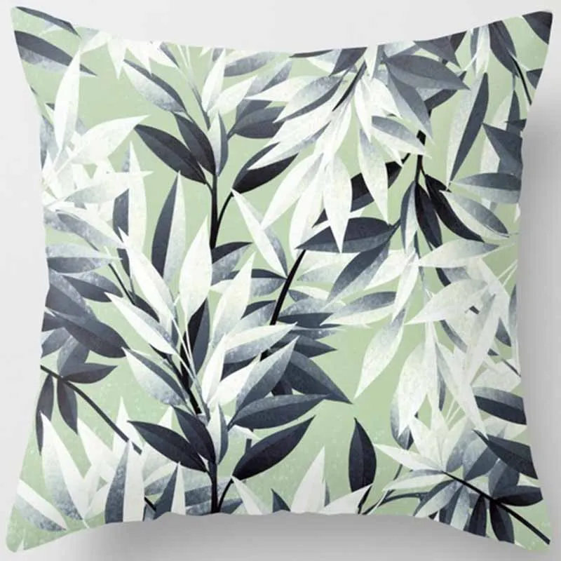 Tropical plants pineapple thick pillow case flower double sides pattern pillow cover mandala beauty square pillow case 45*45