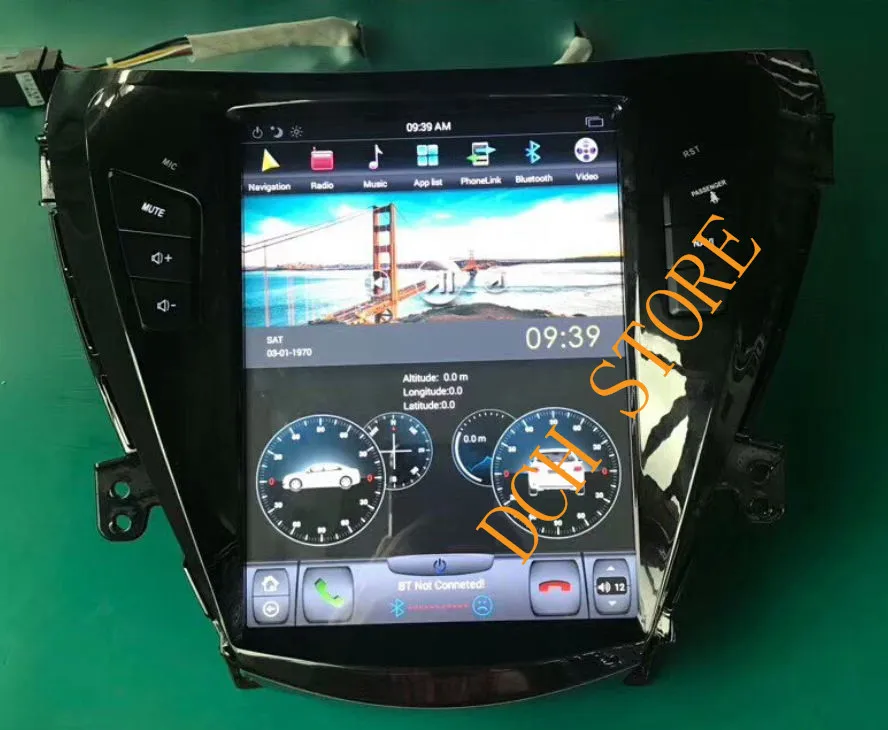 10,4 ''Тесла стиль Android 8,1 автомобильный DVD gps плеер для hyundai elantra Avante 2011 2012 2013 PX6 CARPLAY Радио Навигация