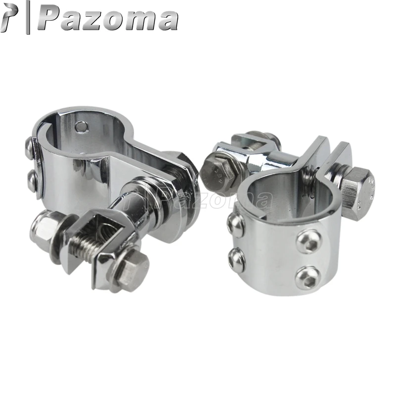 Крепежные зажимы хромированные 1 1/4 &quot1 1/2&quot 1/8 &quotдля крепления ножек двигателя
