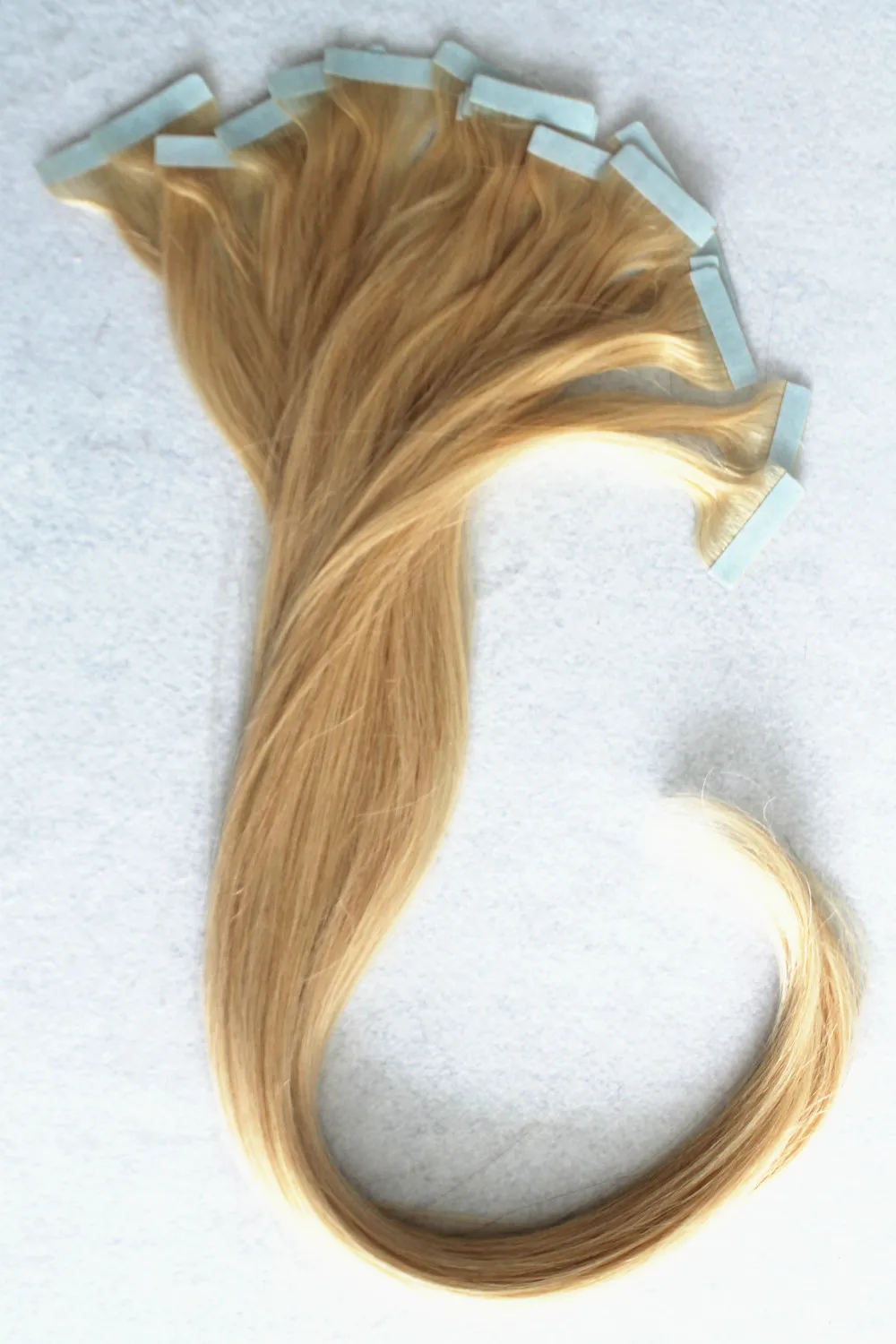 Cheap Tape Hair Extensions 20"24"inch 20pcs Virgin Remy Brazilian Pu
