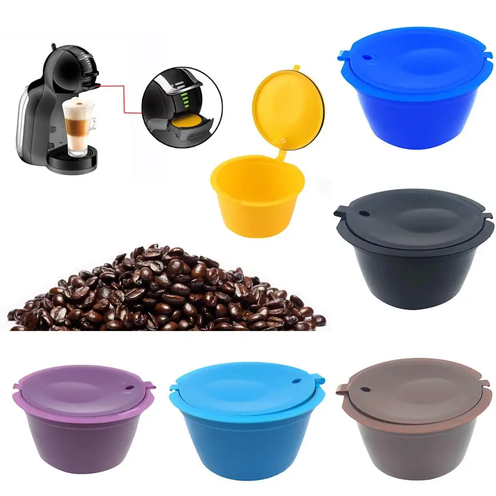 

New Arrival Reusable Coffee Capsules Cup Filter for Nescafe Dolce Gusto Refillable Brewers