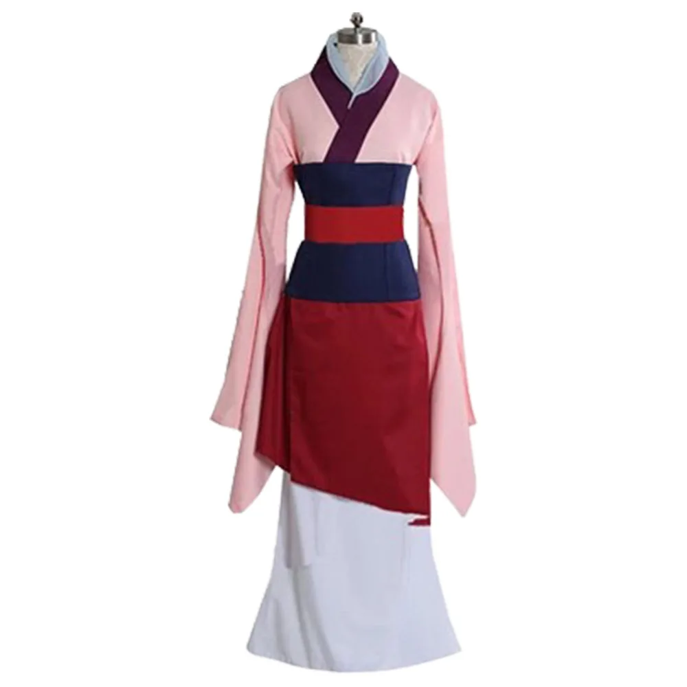 Princess Costume Mulan Cosplay Hanfu Chinese Full Set Dress for Halloween Costume Dress Halloween Carnival Adult Women Princess Costume Mulan Cosplay Hanfu Chinese Full Set Dress for Halloween Costume Dress Halloween Carnival Adult Women