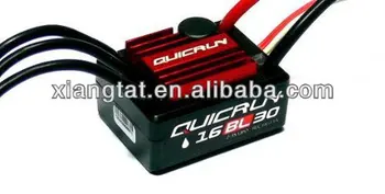 

HOBBYWING QUICRUN WP16BL30 WP 30A Brushless Sensorless Motor 30A ESC for 1/16 On-/ Off-road /Mons / Buggy/ Monster/ Truggy