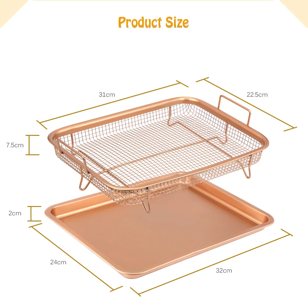 HC - CS801 Nonstick Crisper Tray Kitchen Tools 
