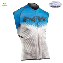 Зимний термальный флис NW велосипедный жилет без рукавов gilet велосипед Джерси Топ цикл одежда ветер Chaleco Ciclismo MTB hombre