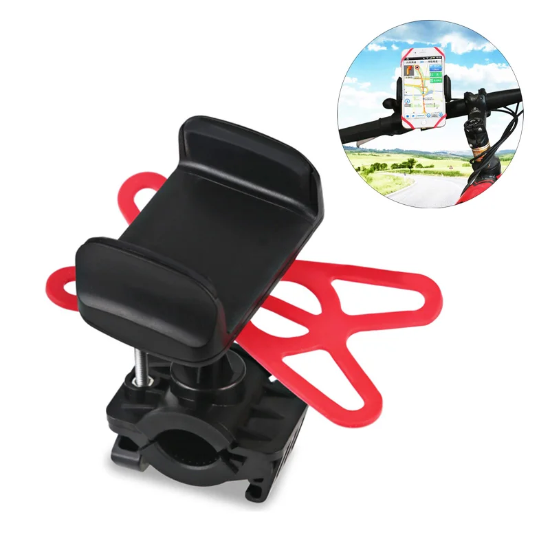

WATERWICH 360 Rotate Phone Holder Universal Bicycle Bike Handlebar Clip Stand Mount Bracket For iPhone X Bike Phone Holder