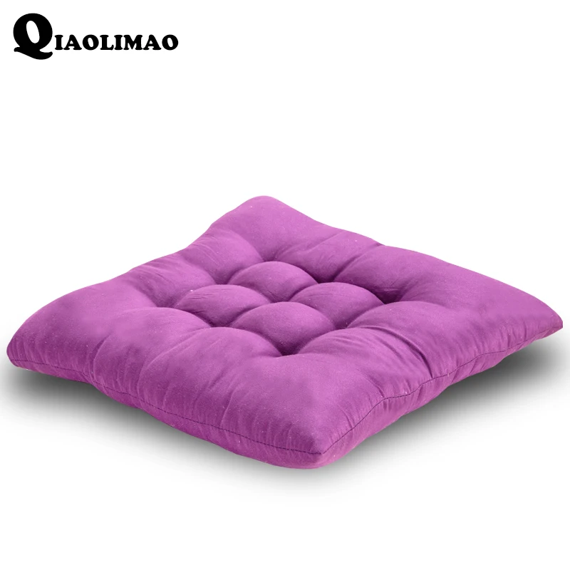 

New Comfortable Home Office Decor Square Seat Cushion Brush Fabrics Buttocks Chair Cushion Orthopedic Seat Cushion Free Shipping