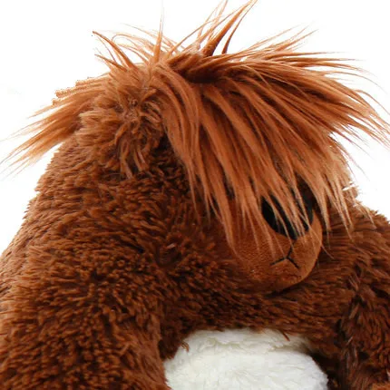 teddy bear with hair