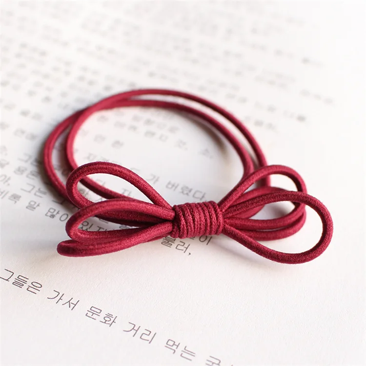Hair Accessories Solid Color Elastic Rubber Bands Ring Headwear Girl Elastic Hair Band Ponytail Holder Scrunchy Rope Hair Accessories Solid Color Elastic Rubber Bands Ring Headwear Girl Elastic Hair Band Ponytail Holder Scrunchy Rope