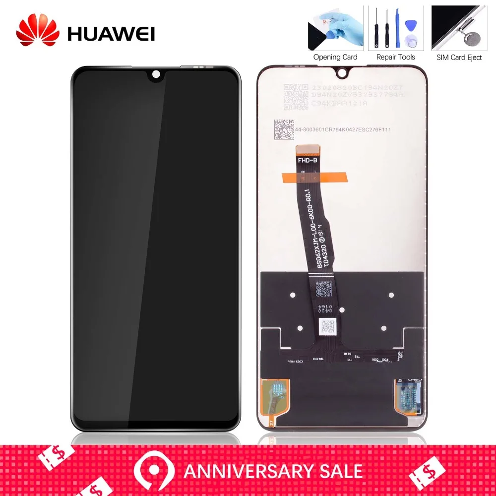 

6.15" Original LCD For HUAWEI P30 Lite Display Touch Screen Digitizer Replacement Nova 4e MAR-L01A MAR-LX1M MAR-LX1A MAR-L21A
