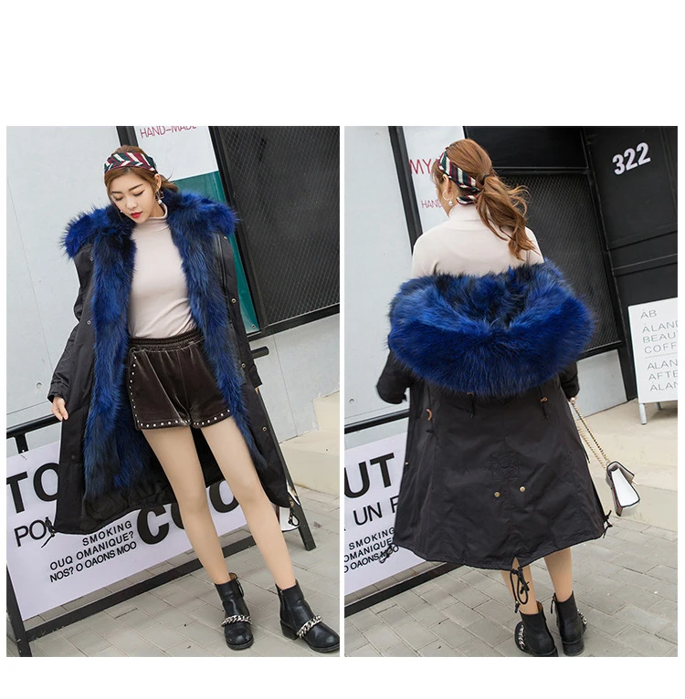 Clearance 2019 New Fashion Real Raccoon Dog Fur Warm Thicken Winter Women Coat Female Plus Size 5XL Oversize Loose Casual Hooded Jacket G6 7 Clearance 2019 New Fashion Real Raccoon Dog Fur Warm Thicken Winter Women Coat Female Plus Size 5XL Oversize Loose Casual Hooded Jacket G6 7