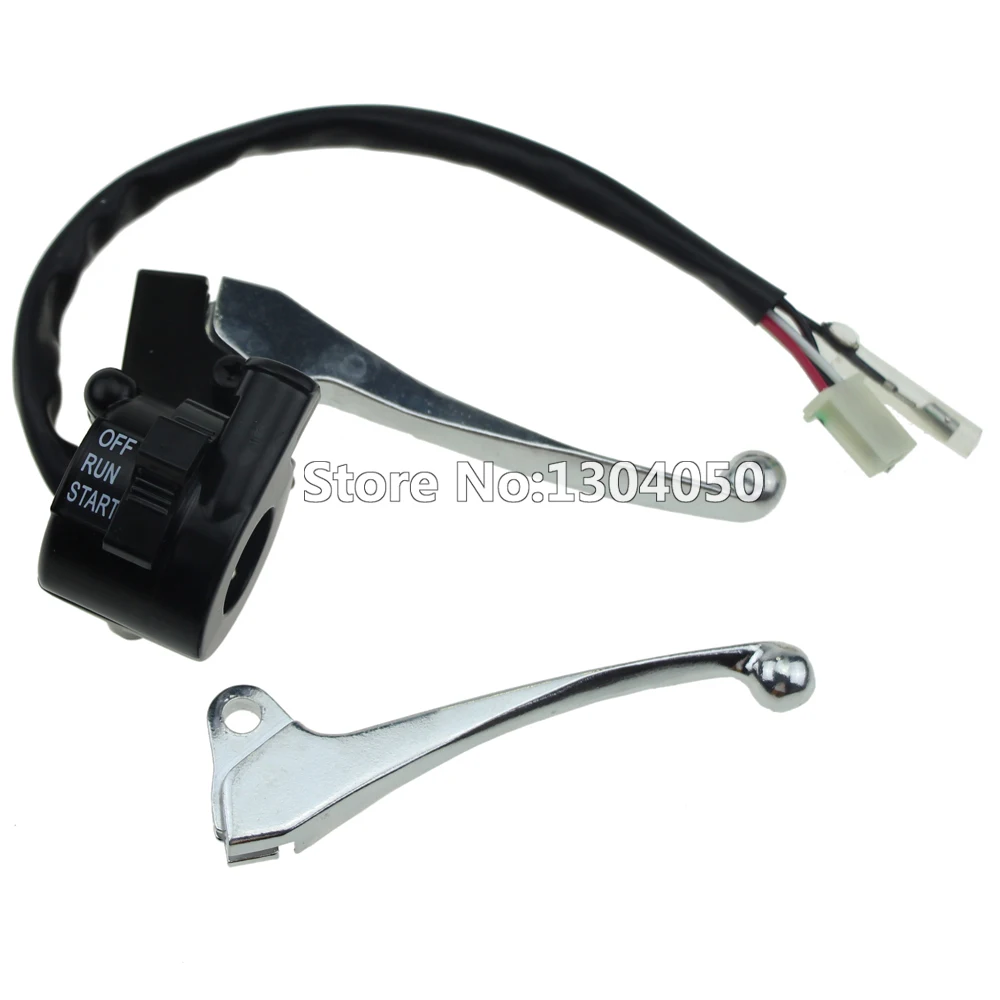 NEW THROTTLE HOUSING KILL SWITCH CONTROL BRAKE LEVERS ASSEMBLY FOR PW50