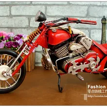 Ретро кованого железа американские декоративные искусства и c 1968 модификация ручной работы антикварные кованые модели мотоцикла подарок на день рождения