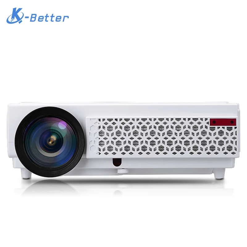  Home Projector LCD 3D WIFI Projector 2500Lumens Support 1280*800P TV LED Beamer Home Projector 