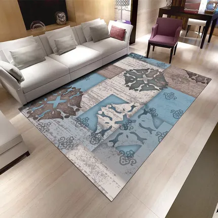 

Modern minimalist abstract carpet living room coffee table bedroom carpet Nordic rectangular custom carpet