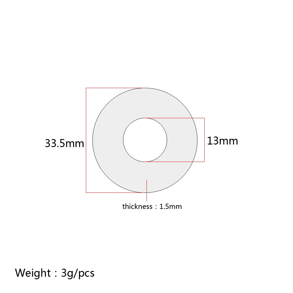 Pack of 4 Rhythm Treble Guitar Switch Surround for Les Paul SG 335 Guitar