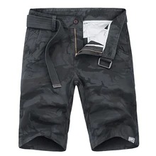 Летние камуфляжные мужские шорты Карго мешковатые шорты мужские с несколькими карманами шорты милитари на молнии карго шорты брюки ABZ285