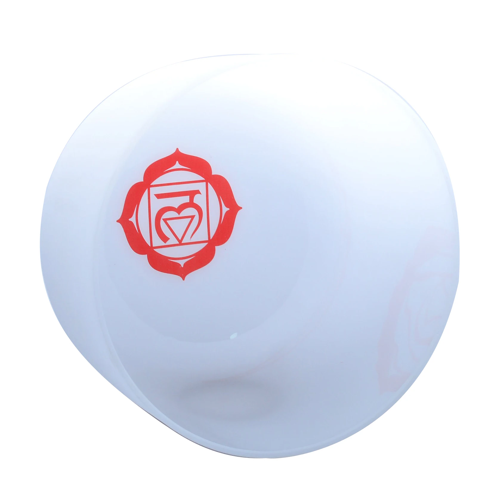 

7 Inch Chakra Pattern C Note Crystal Singing Bowl for Root Chakra Balancing/Yoga/Meditation/Sound Therapy