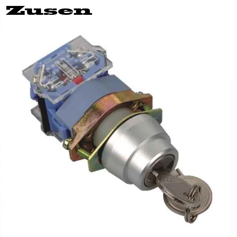 

Zusen LA39 metal block type key siwtch push button switch