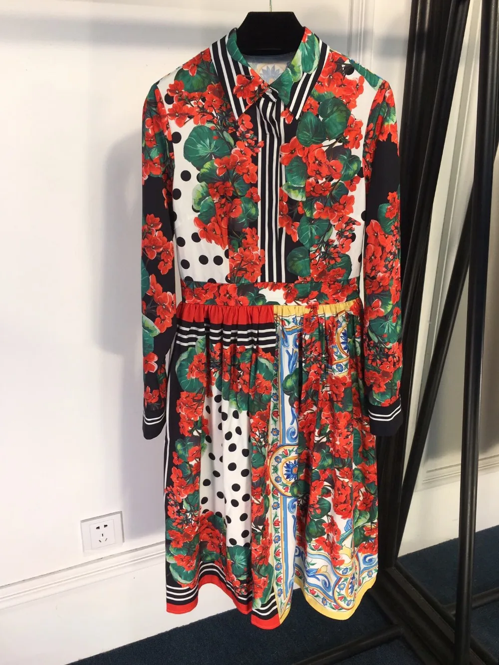 Hot Sale 2019 Spring Women Plus Size XL Clothes Turn Down Clollar