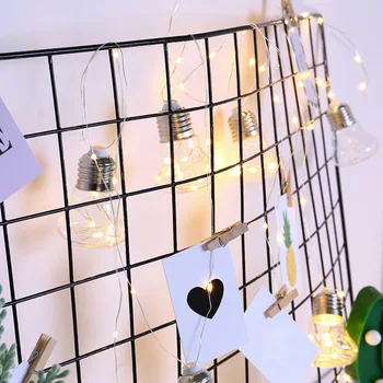 

Fantasy Led Light Bulb Chandelier Decorative Light Curtain Bedroom Decoration Balcony Christmas Garden Wedding Party TSH