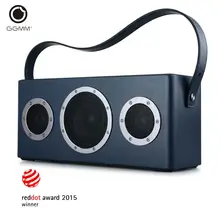 GGMM M4 Портативный Питание Bluetooth-динамики Беспроводной Деревянный Динамик Бренд Hifi Стерео Музыкальный Проигрыватель Смарт-Спикер Сабвуфер