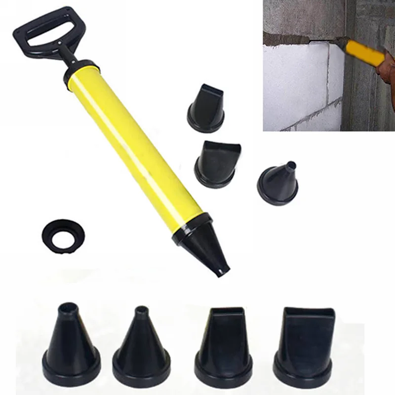 

Mortar Pointing & Grouting Gun Sprayer Applicator Tool for Cement-lime 4 Nozzle