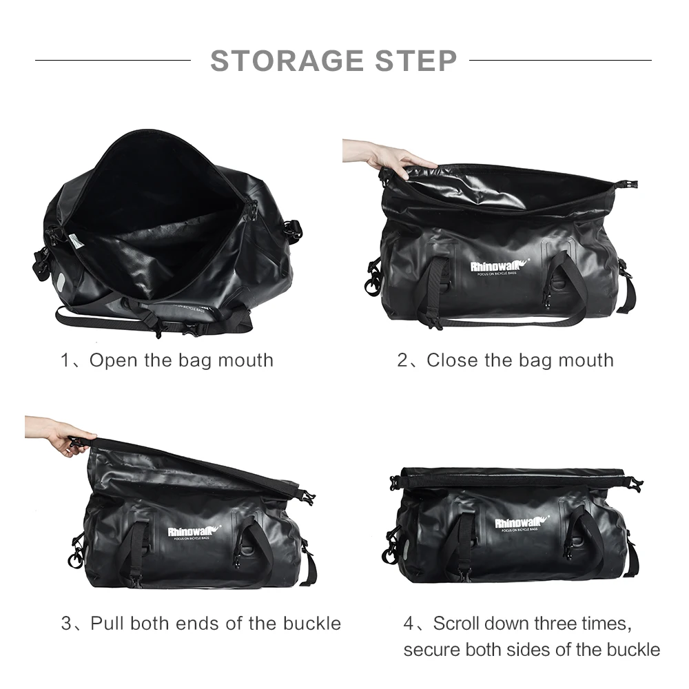 Perfect Rhinowal Full Waterproof Bicycle Luggage Bags Multi Travel Bag Road Bike Rear Rack Trunk Cycling Saddle Storage Pannier 20L 27L 2 Perfect Rhinowal Full Waterproof Bicycle Luggage Bags Multi Travel Bag Road Bike Rear Rack Trunk Cycling Saddle Storage Pannier 20L 27L 2