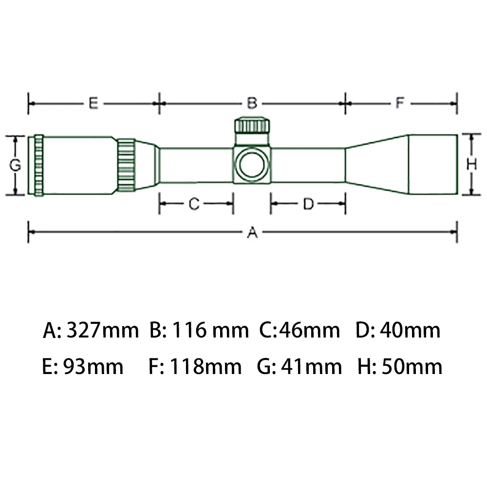 Ohhunt 4x32 3-9x40 4-16x40 6-24x50 Airsofts прицел не ночного видения высококачественный Mil Dot тактика оптический прицел прозрачные линзы