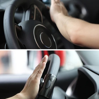 

Universal Black Car Steering Wheel Spinner Knob Auxiliary Booster Aid Control Handle Grip 360 Degree Rotation Anti-slip 85*55mm