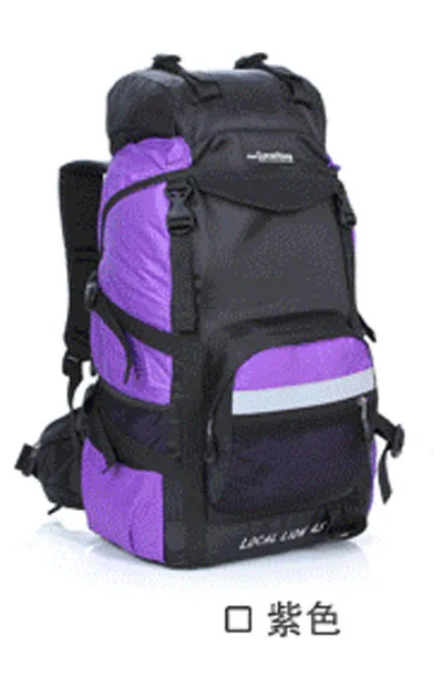 Мужской женский альпинистский туристический рюкзак, спортивный рюкзак для путешествий, походный рюкзак, 45л, водонепроницаемый женский рюкзак для кемпинга - Цвет: Color 8