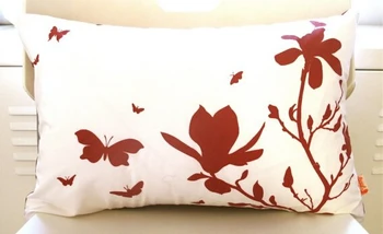 

#801 New arrived promotion Rectangle printed birds bedding sofa cushion no filling applique home car bed Dec wholesale