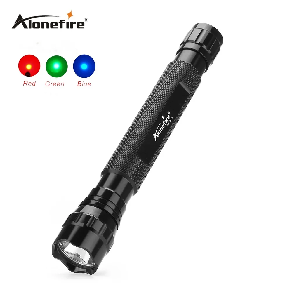 501D Tactical Flashlight Torch Hunting LED Flashlight Torch Lamp Red