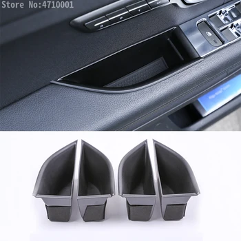 

Plastic Car Door Handle Storage Box Glove Container Holder Tray For Land Rover Range Rover Evoque 2016 2017 Car-Styling