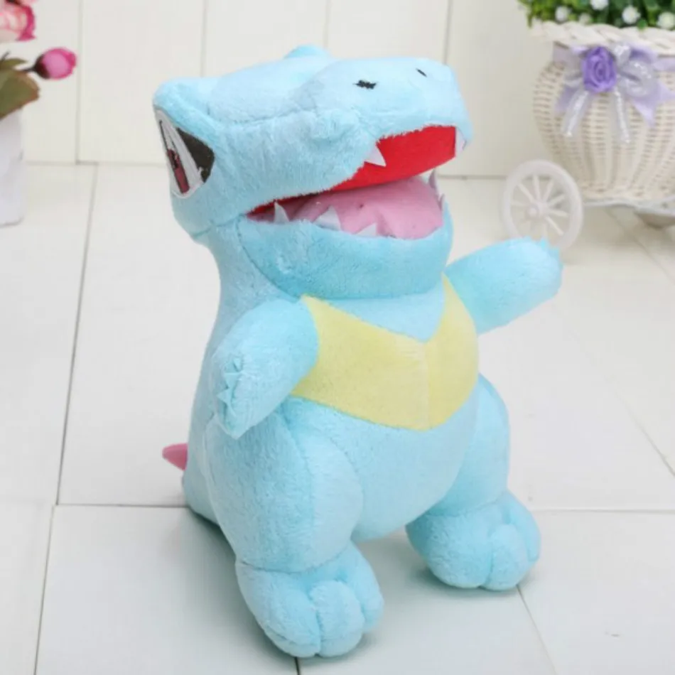 18 см высокое качество плюшевые Eevee темно синий Totodile Oft Ex Gx Мега кукла Кайман крокодил игрушка для детей Рождественский подарок