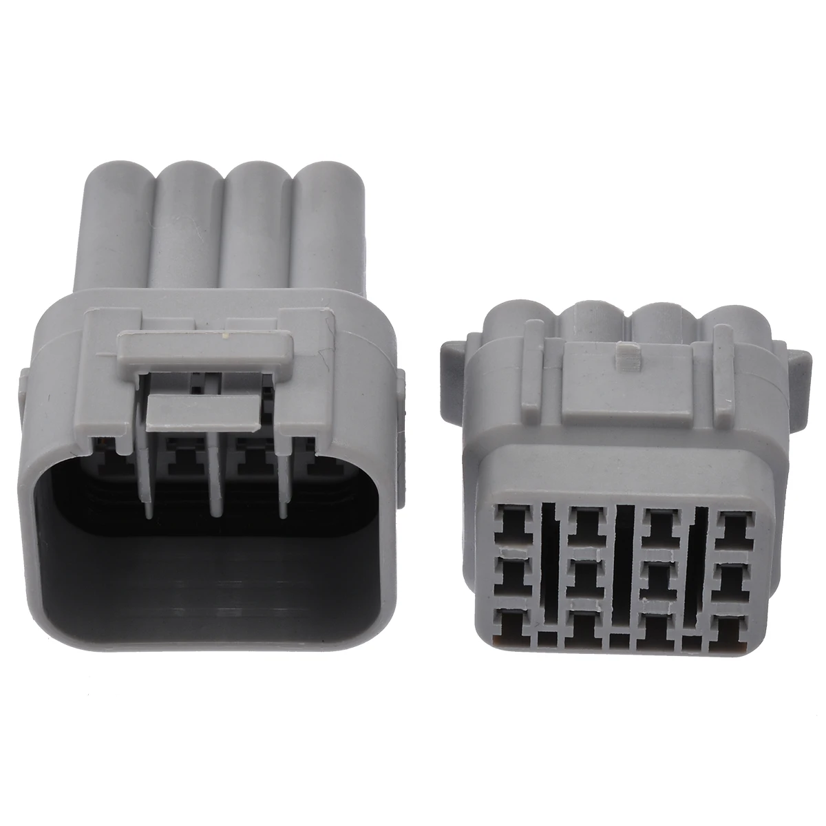 1 Set 12 Pin Way Sealed Electrical Wire Connector Plug Waterproof 2.2mm to 2.5mm For Auto Car